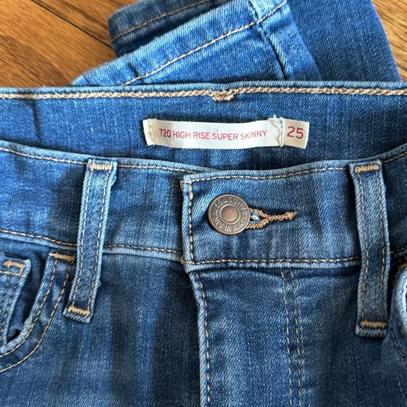 Levi’s jeans High rise super skinny - Picture 4 of 6